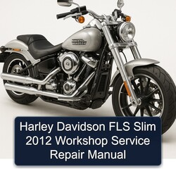 2012 Harley Davidson Model 125 FLS Slim Service Repair Workshop Manual PDF