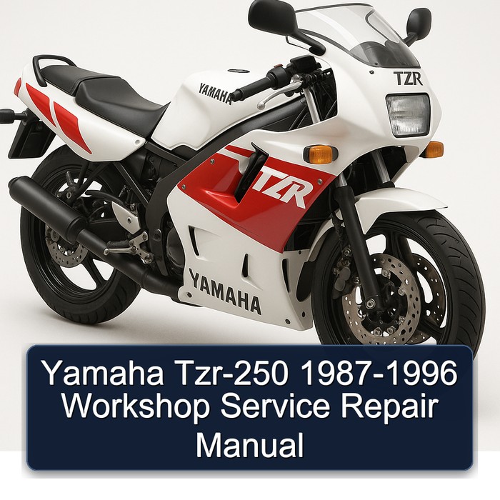 1987-1996 Yamaha TZR Models TZR-250 Service Repair Workshop Manual PDF