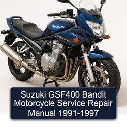 1991-1997 Suzuki GSF400 Bandit Motorcycle Service Repair Workshop Manual PDF