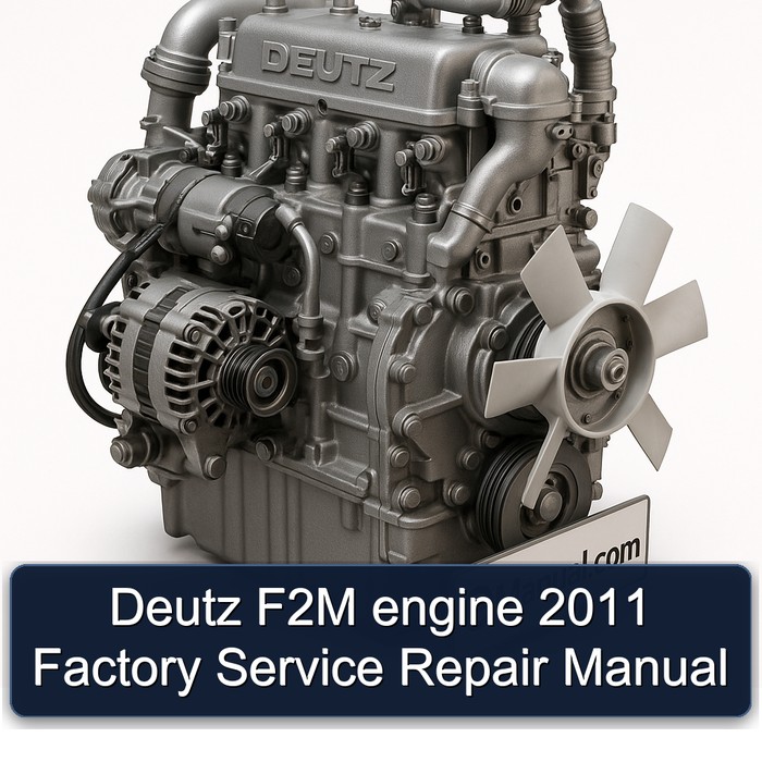 2011 Deutz F2M Engine Service Repair Workshop Manual PDF