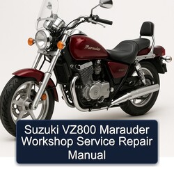 Suzuki Marauder Models VZ800 Service Repair Workshop Manual PDF