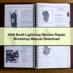 2004 Buell Lightning Service Repair Workshop Manual 