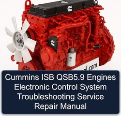 Cummins C Series ISB Qsb5.9 Engines Electronic Control System Service Repair Workshop Manual PDF