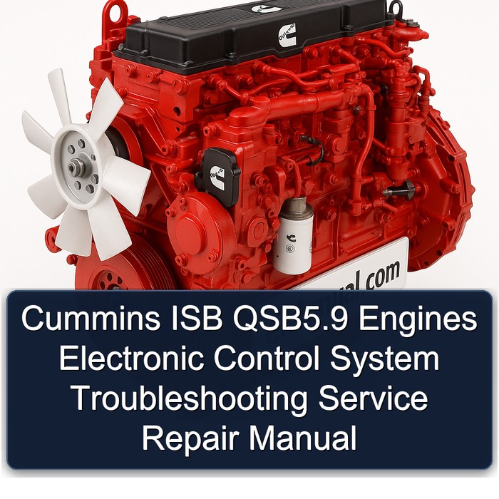 Cummins C Series ISB Qsb5.9 Engines Electronic Control System Service Repair Workshop Manual PDF