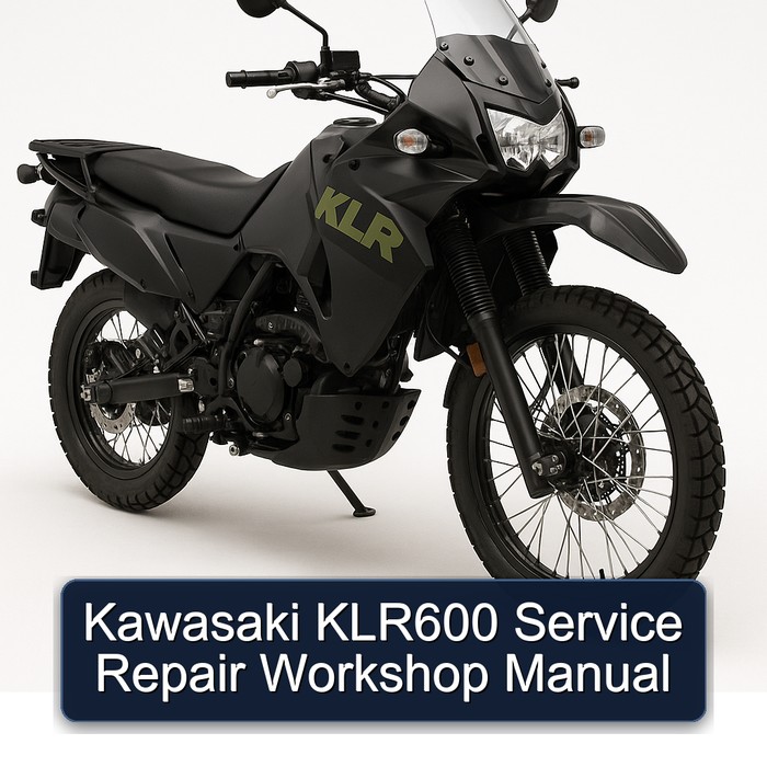 Kawasaki KLR Series KLR600 Service Repair Workshop Manual PDF