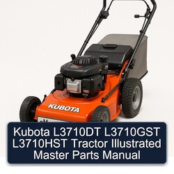 Kubota L3710DT L3710GST L3710HST Tractor Illustrated Master Parts Catalog PDF