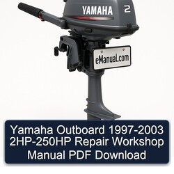 1997-2003 Yamaha Outboard - 2HP-250HP Service Repair Workshop Manual PDF