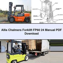 Allis Chalmers Forklift FP60 24 Service Repair Workshop Manual PDF