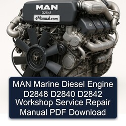 MAN Marine Diesel Engine D2848 D2840 D2842 Service Repair Workshop Manual PDF
