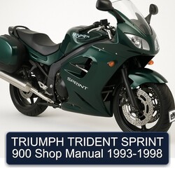 1993-1998 Triumph Sprint Trident 900 Shop Service Repair Workshop Manual PDF