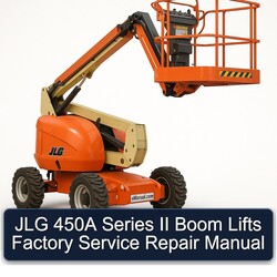 JLG 450A Series II Boom Lifts Service Repair Workshop Manual PDF