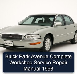 1998 Buick Park Avenue Service Repair Workshop Manual PDF