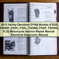 2013 Harley-davidson Dyna Models (fxdb, Fxdbp, Fxdc, Fxdl, Fxdba, Fxdf, Fxdwg, Fld) Motorcycle , Electrical Service Repair Workshop Manual PDF