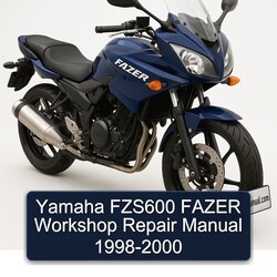 1998-2000 Yamaha Fazer FZS600 Service Repair Workshop Manual PDF