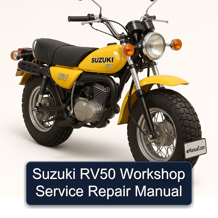 Suzuki RV Series RV50 Service Repair Workshop Manual PDF