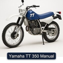 Yamaha TT Models 350 Service Repair Workshop Manual PDF