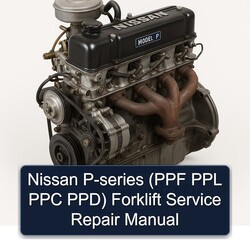 Nissan P-series (ppf PPL PPC Ppd) Forklift Service Repair Workshop Manual PDF