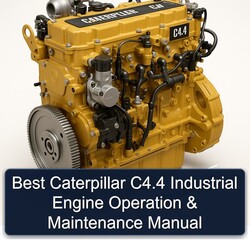 Best Caterpillar C4.4 Industrial Engine Operation Service Repair Workshop Manual PDF