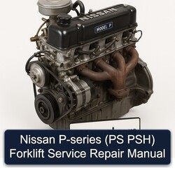 Nissan P-series (ps Psh) Forklift Service Repair Workshop Manual PDF