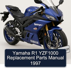 1997 Yamaha YZF Models R1 YZF1000 Replacement Parts Catalog PDF