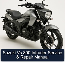 Suzuki Vs 800 Intruder Service & Repair Manual 
