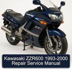1993-2000 Kawasaki ZZ R Series ZZR600 Service Repair Workshop Manual PDF