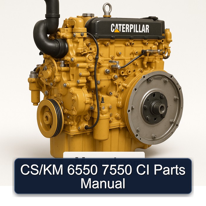 Caterpillar CS 551 CP 553 Cs/km 6550 7550 CI Parts Catalog PDF