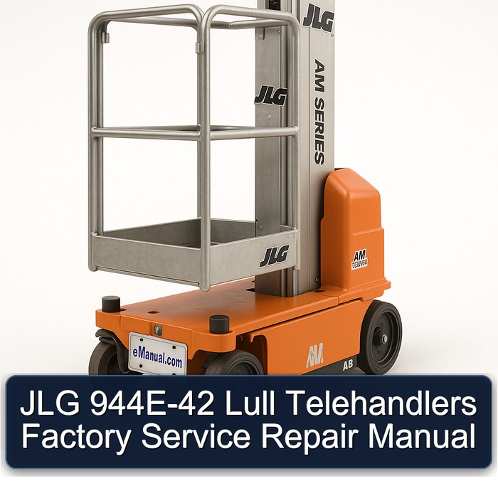 JLG 944E-42 Lull Telehandlers Service Repair Workshop Manual PDF