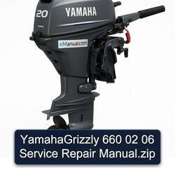 Yamahagrizzly 660 02 06 .zip Service Repair Workshop Manual PDF