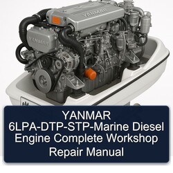 Yanmar 6lpa-dtp-stp-marine Diesel Engine Service Repair Workshop Manual PDF