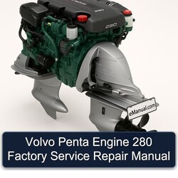 Volvo Penta Engine 280 Service Repair Workshop Manual PDF