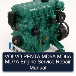 Volvo Penta MD5A MD6A MD7A Engine Service Repair Workshop Manual PDF