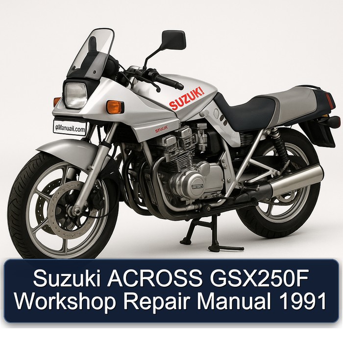 1991 Suzuki Katana Models Across GSX250F Service Repair Workshop Manual PDF