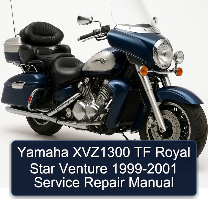 1999-2001 Yamaha Royal Star Venture XVZ1300 TF Service Repair Workshop Manual PDF
