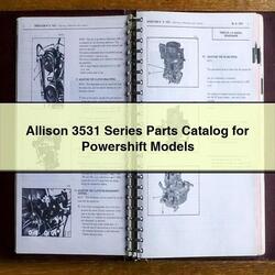 Allison 3531 Series Powershift Models Parts Catalog PDF
