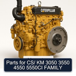 Caterpillar CS 551 CP 553 Parts Cs/ KM 3050 3550 4550 5550CI Family Service Repair Workshop Manual PDF