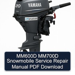 MM600D MM700D Snowmobile Service Repair Workshop Manual PDF