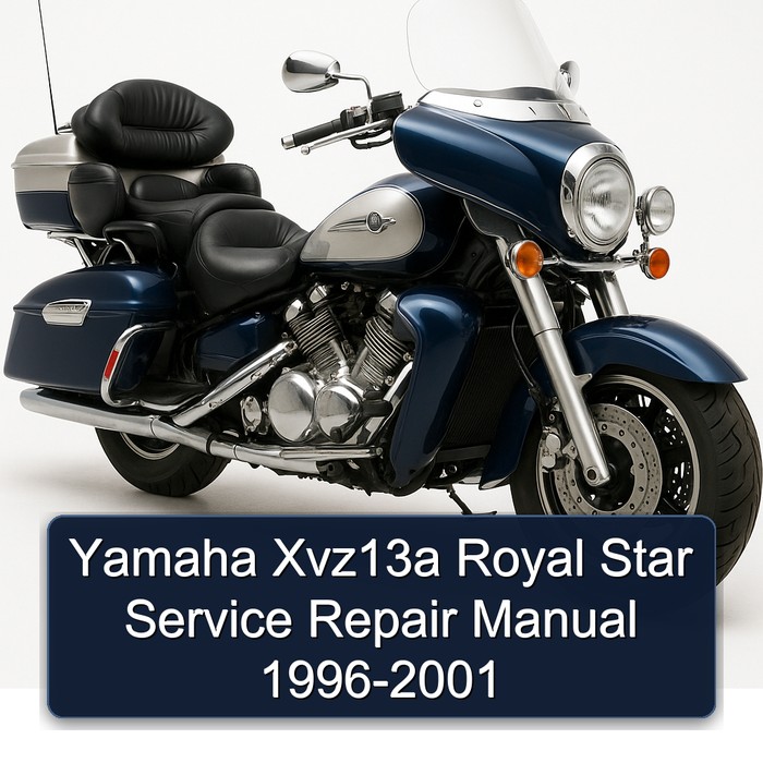 1996-2001 Yamaha Royal Star Venture XVZ13A Service Repair Workshop Manual PDF