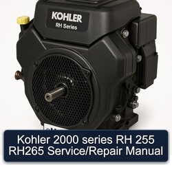2000 Kohler RH Series 255 RH265 Service Repair Workshop Manual PDF