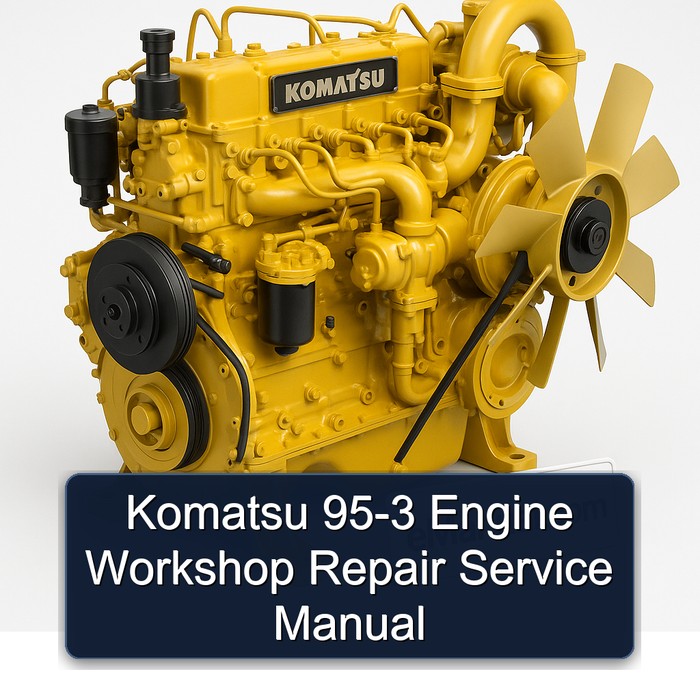 Komatsu 95 3 Engine Service Repair Workshop Manual PDF