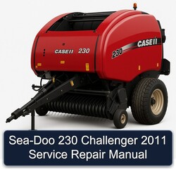 2011 SEA-DOO 230 Challenger Service Repair Workshop Manual PDF