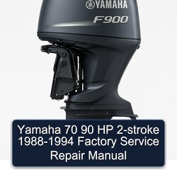 1988-1994 Yamaha 70 90 HP 2-stroke Service Repair Workshop Manual PDF
