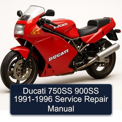 1991-1996 Ducati 750 750SS 900SS Service Repair Workshop Manual PDF