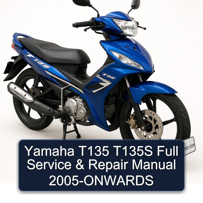 2005 Yamaha T135 T135S -onwards Service Repair Workshop Manual PDF