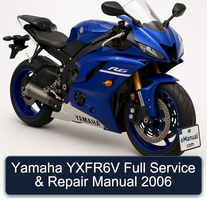 2006 Yamaha Yxfr6v Service Repair Workshop Manual PDF