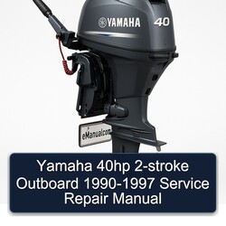 1990-1997 Yamaha 40HP 2-stroke Outboard Service Repair Workshop Manual PDF