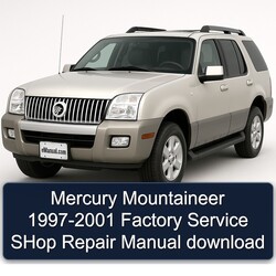 1997-2001 Mercury Mountaineer Shop Service Repair Workshop Manual PDF