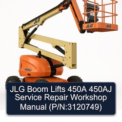 JLG Boom Lifts 450A 450AJ (p/n:3120749) Service Repair Workshop Manual PDF