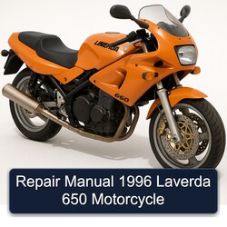 1996 Laverda 650 Motorcycle Service Repair Workshop Manual PDF