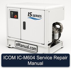 Icom IC-M604 Service Repair Workshop Manual PDF